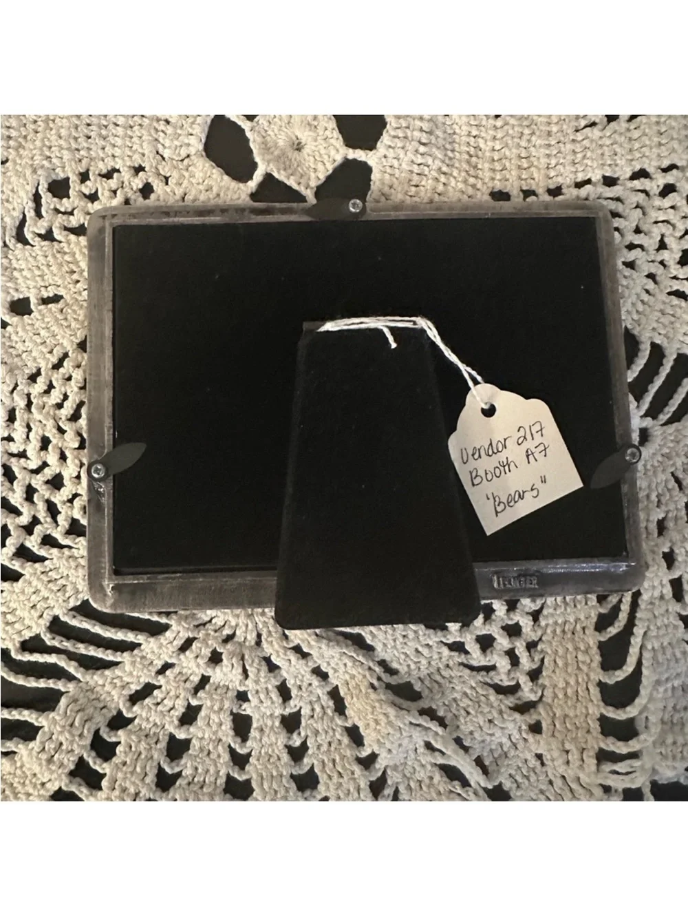 Vintage-Inspired Pewter Baseball Frame - Home Accents